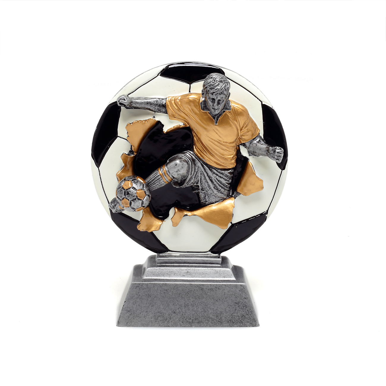 Ποδοσφαιριστής ανάγλυφο