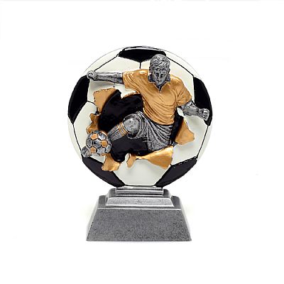 Ποδοσφαιριστής ανάγλυφο