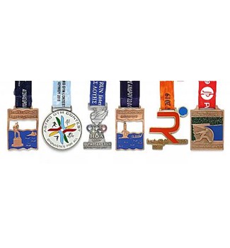 Χυτοπρεσαριστά μετάλλια επισμαλτωμένα