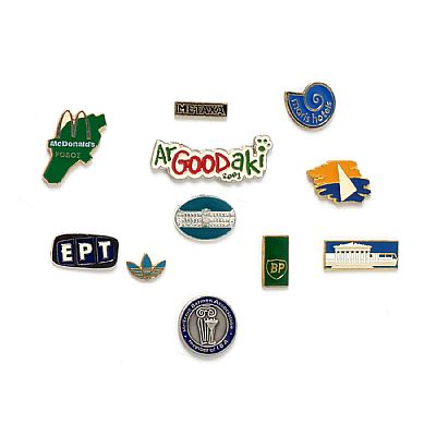 Σήματα πέτου σμάλτου επιχειρήσεων