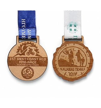 Μετάλλια ξύλινα